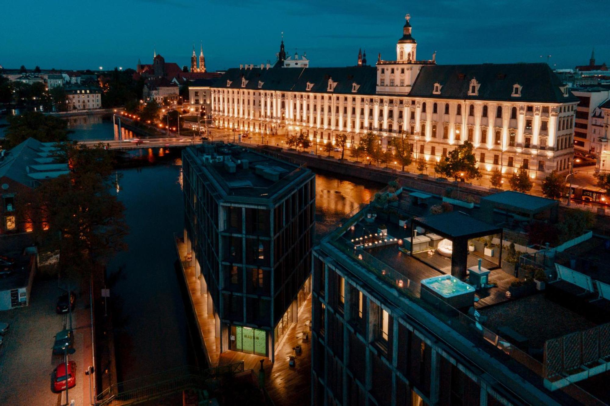Inqse Wroclaw Marina Aparthotel Ngoại thất bức ảnh