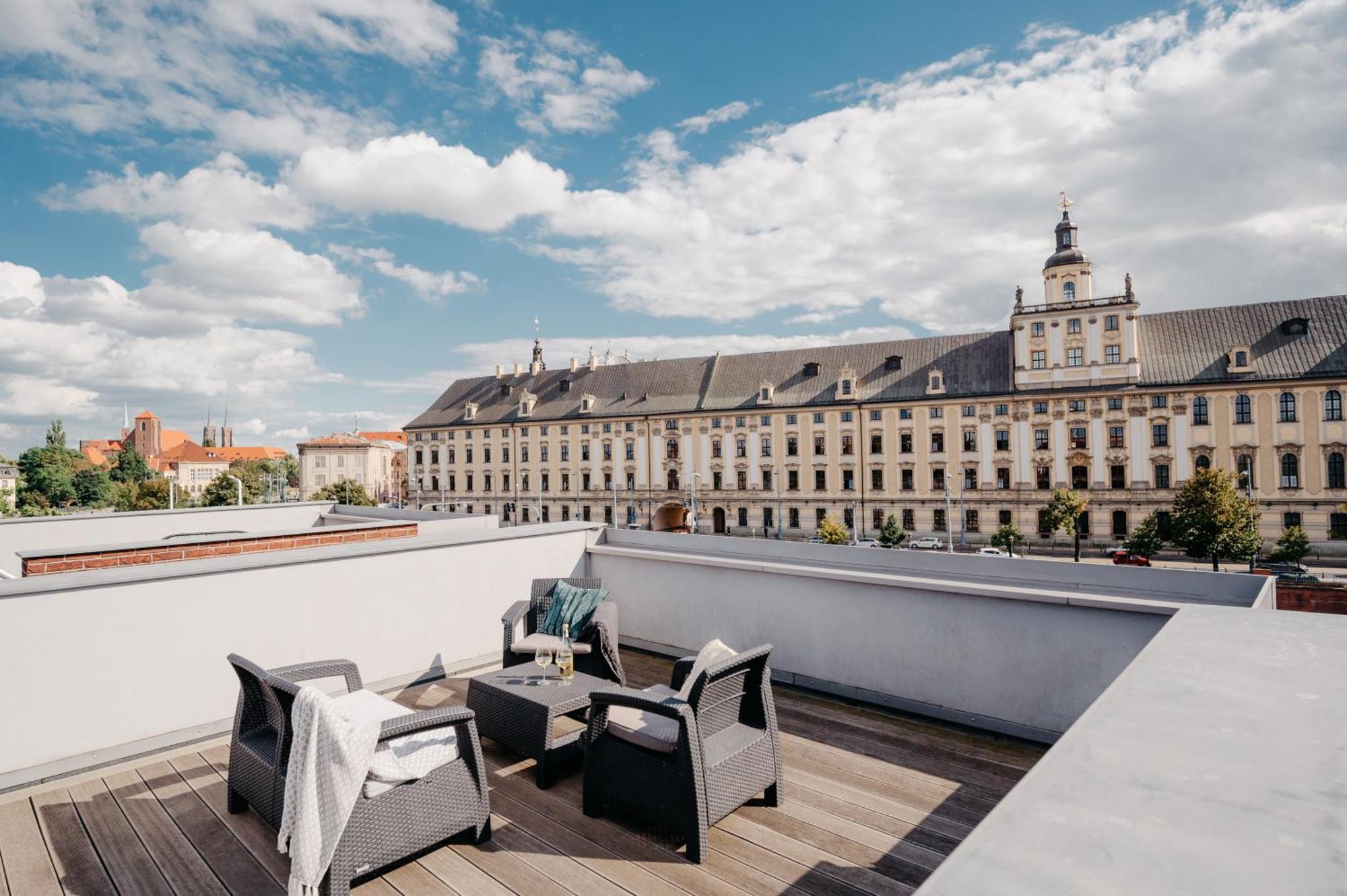 Inqse Wroclaw Marina Aparthotel Ngoại thất bức ảnh