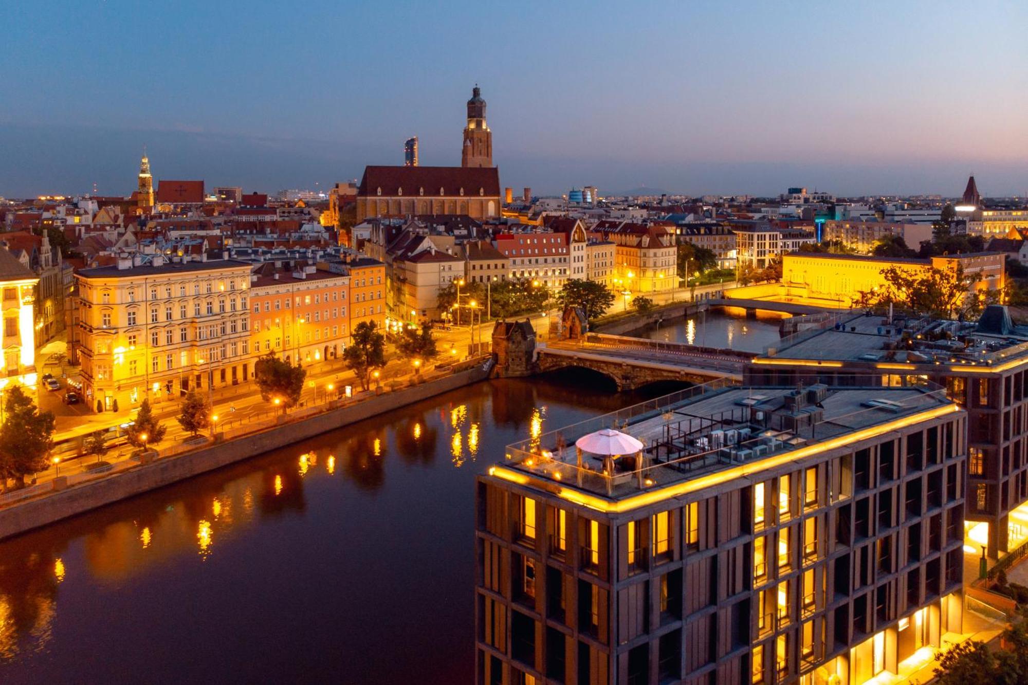 Inqse Wroclaw Marina Aparthotel Ngoại thất bức ảnh